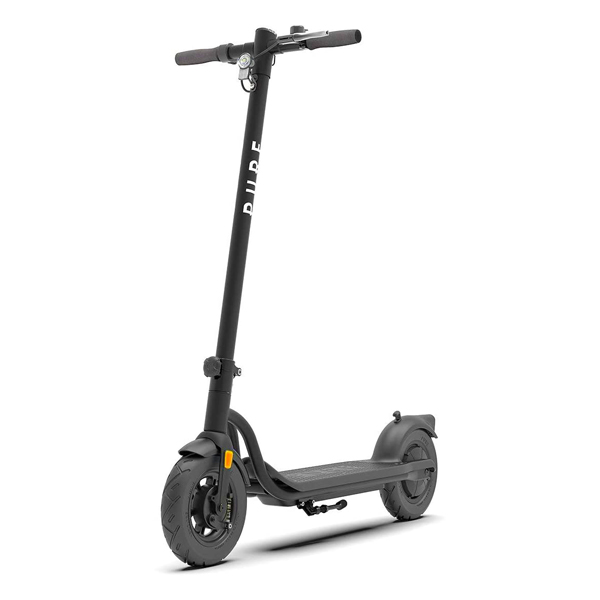 Pure Air electric scooter standing upright