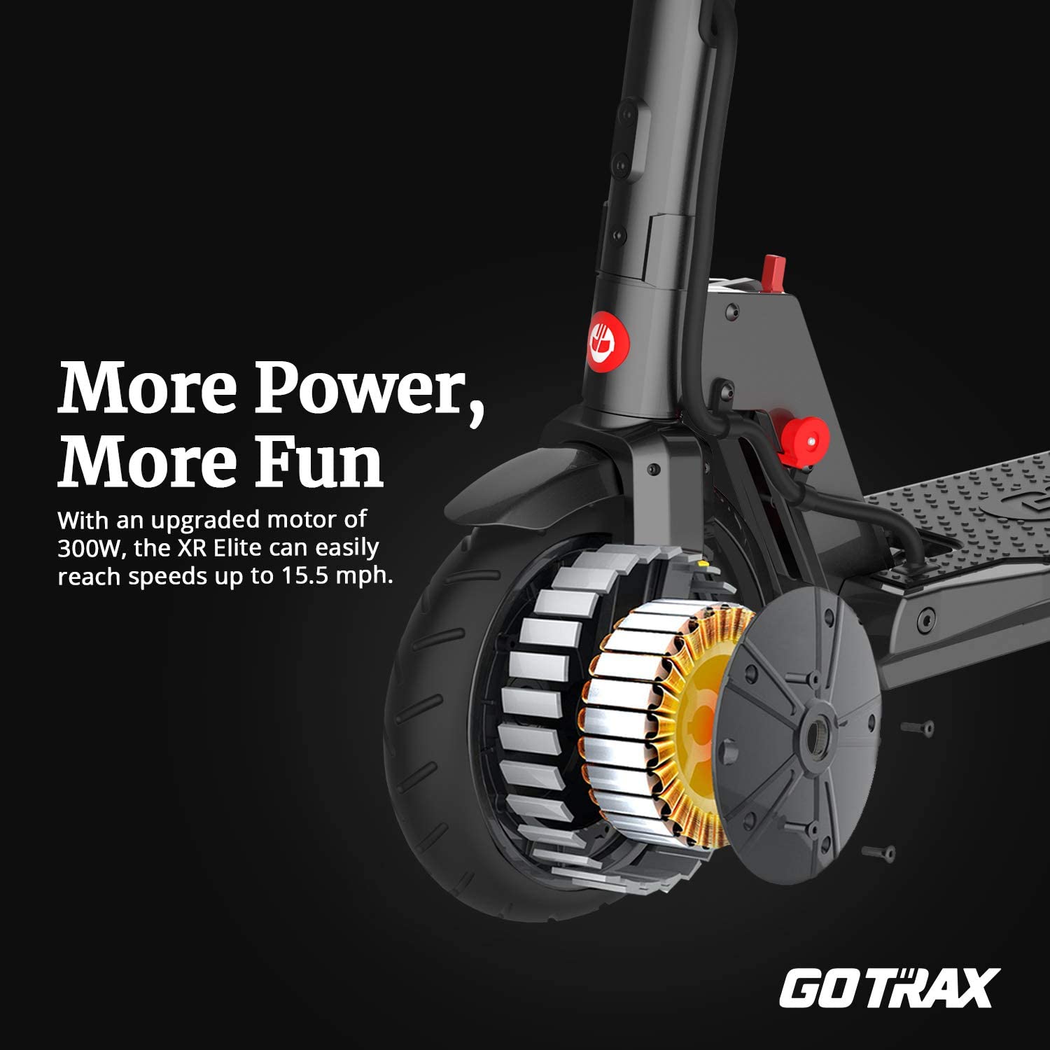 Gotrax XR Elite electric scooter motor