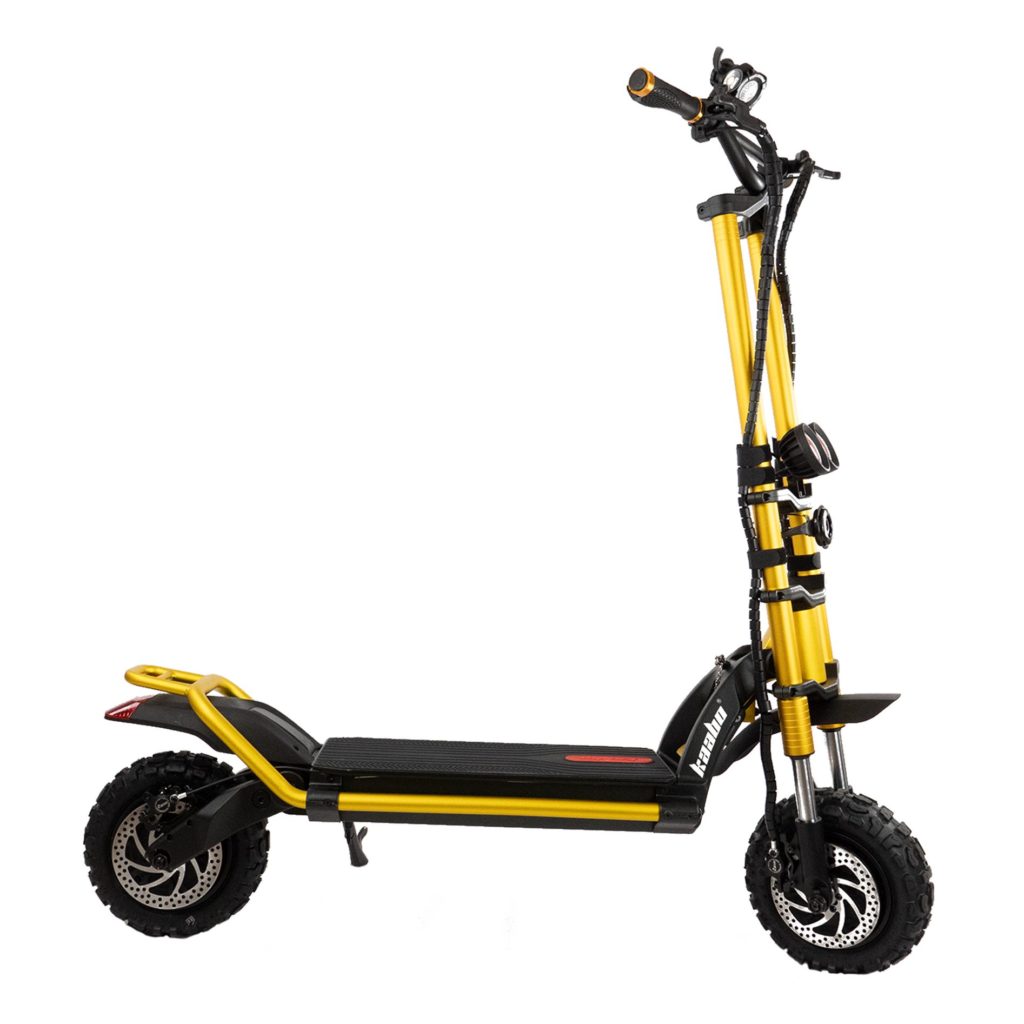 Kaabo Wolf Warrior King scooter vista laterale