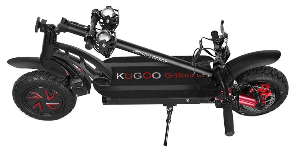 Kugoo G-Booster electric scooter folded