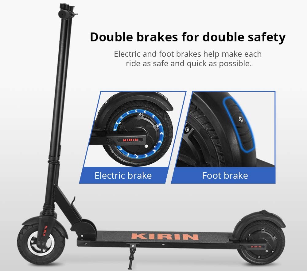 kugoo kirin s2 electric scooter brakes