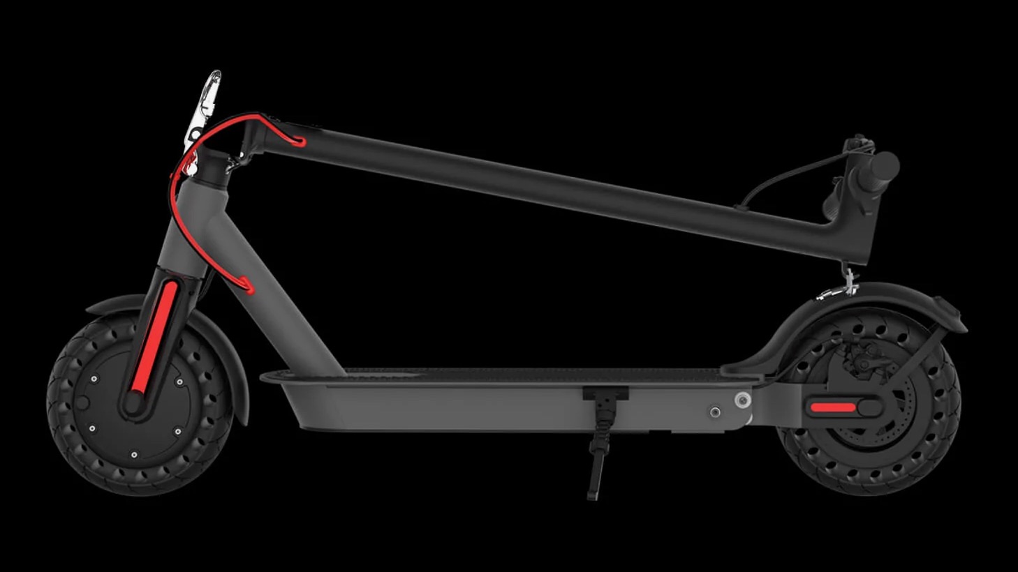 hiboy s2 electric scooter folded